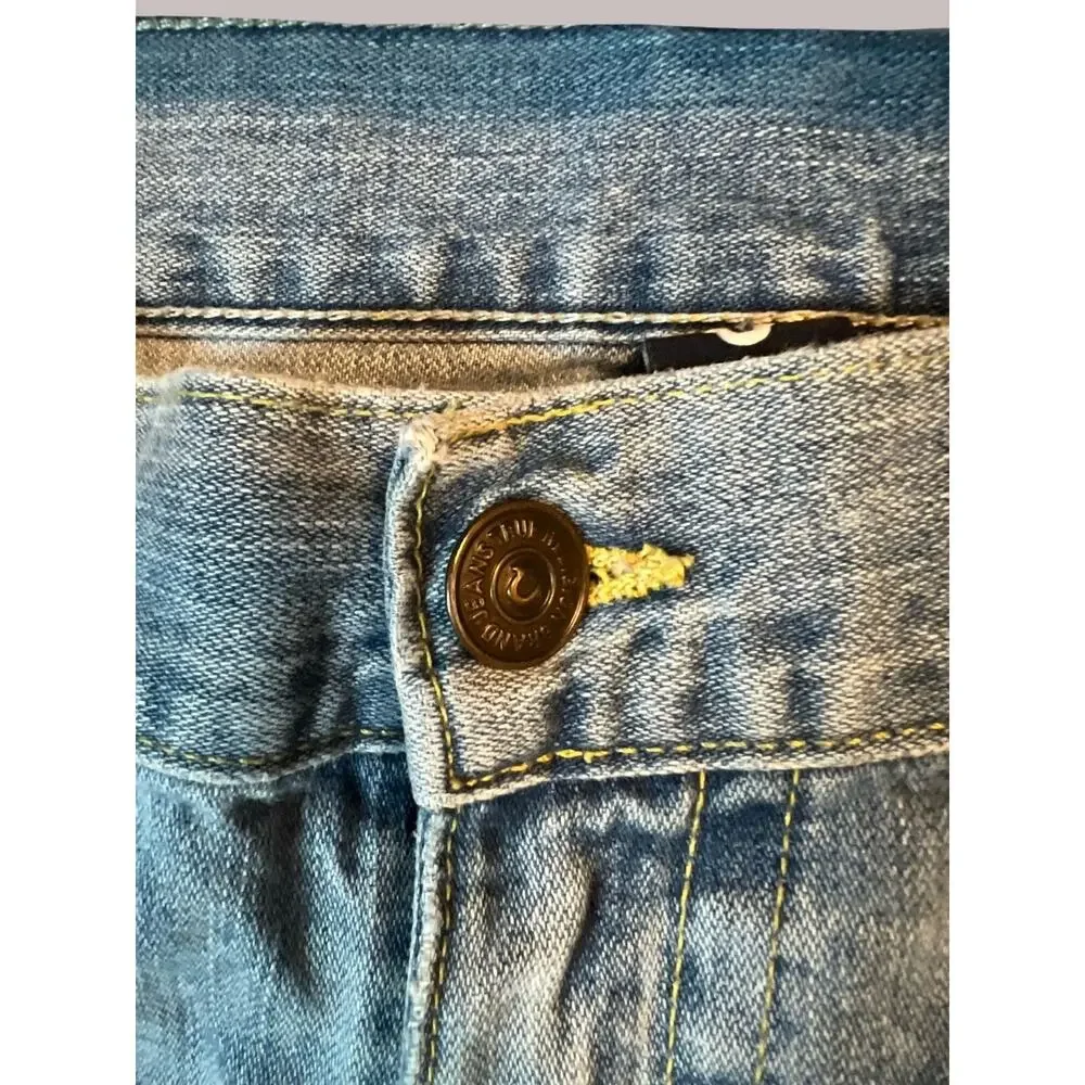 TRUE RELIGION Geno Relaxed Slim Fit Jeans, Distressed, Light Wash| Men’s: 36x32